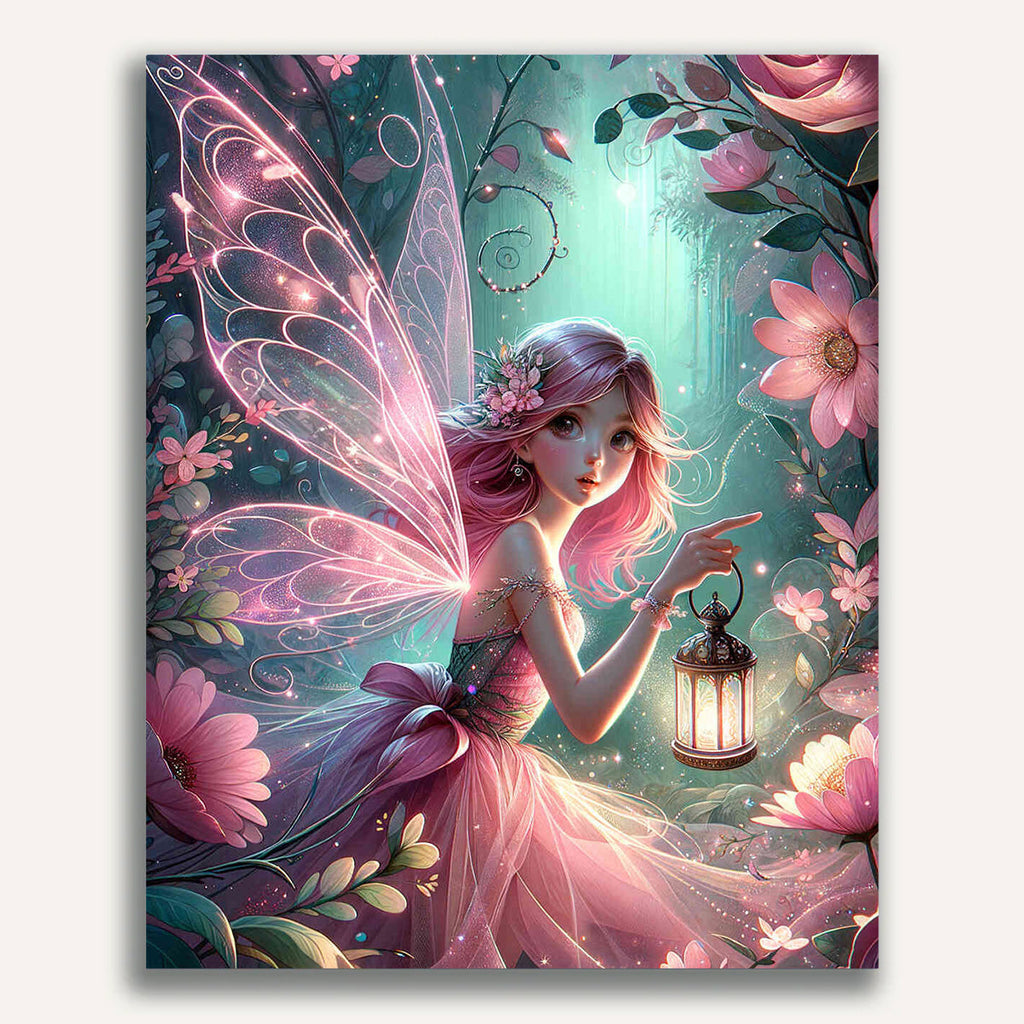 Paint by Numbers - Pink fairy