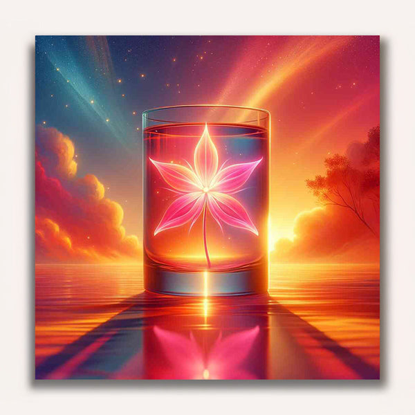 Paint by Numbers - Pink starfish
