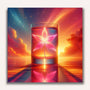 Paint by Numbers - Pink starfish