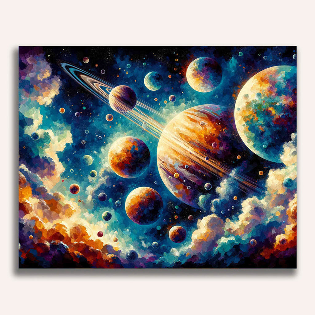 Paint by Numbers - Planet system