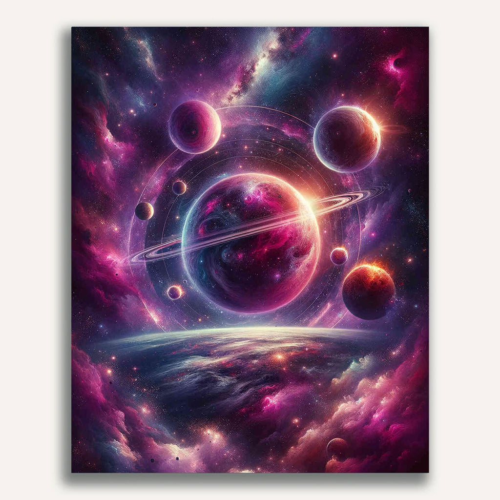 Paint by Numbers - Planetary System