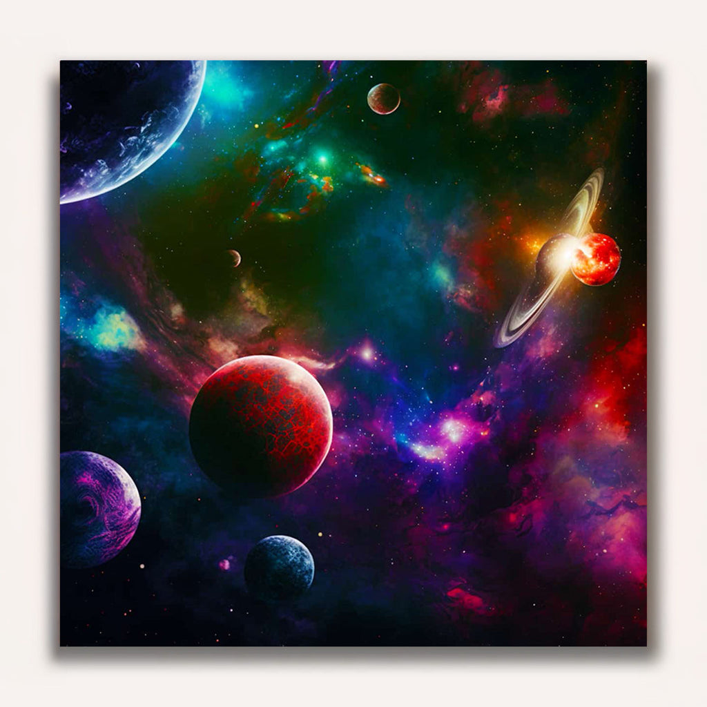 Paint by Numbers - Planetary walk