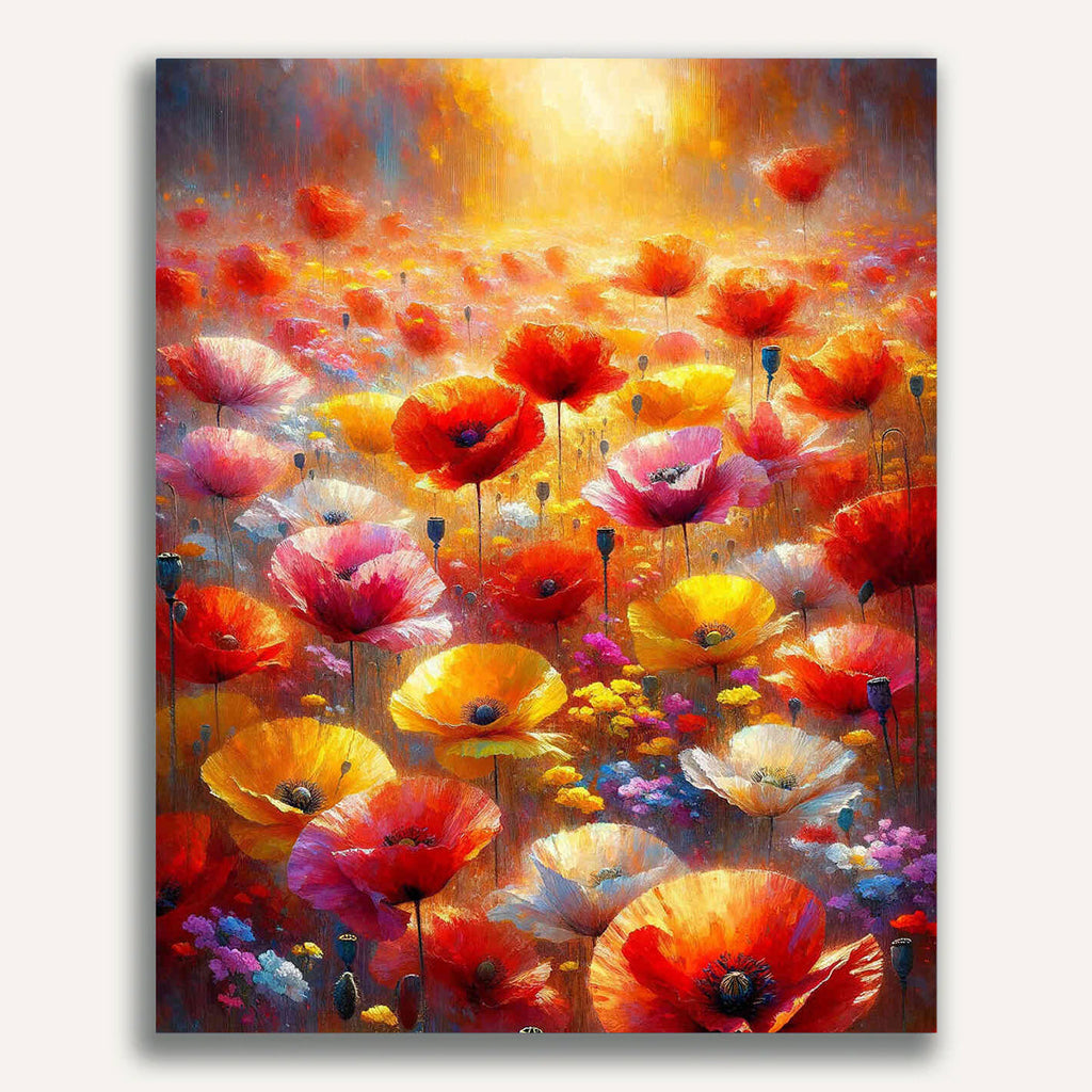 Paint by Numbers - Poppy Field