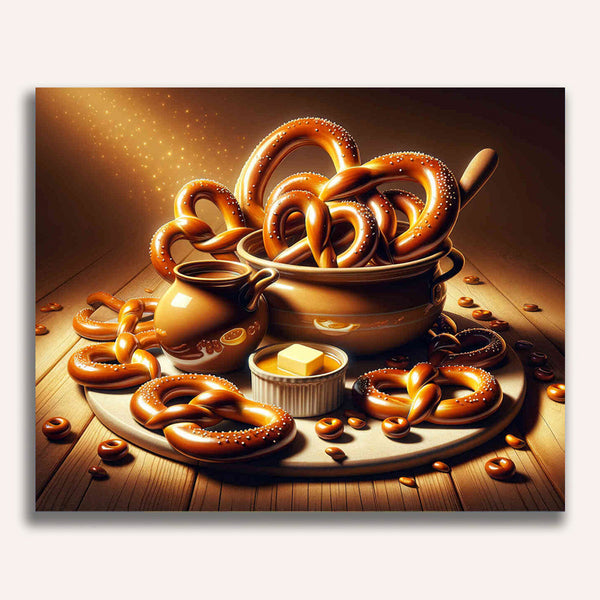 Paint by Numbers - Pretzel Time