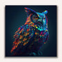 Paint by Numbers - Proud owl at night