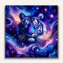 Paint by Numbers - Purple Stars Tiger