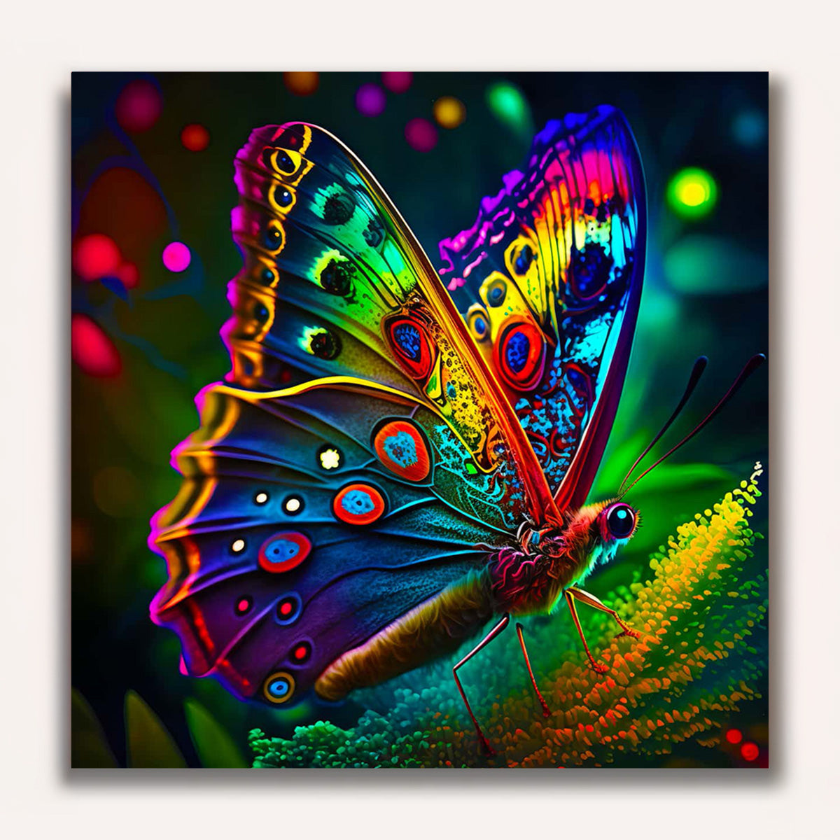 Paint by Numbers - Radiant butterfly