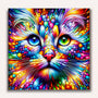 Paint by Numbers - Rainbow cat