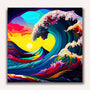 Paint by Numbers - Rainbow wave