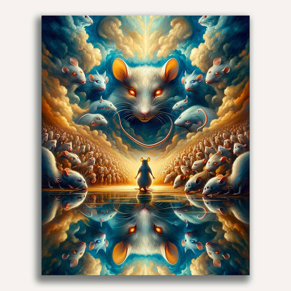 Paint by Numbers - Rat Mirror