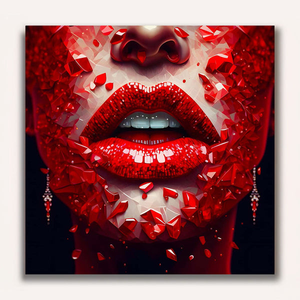 Paint by Numbers - Red Lips