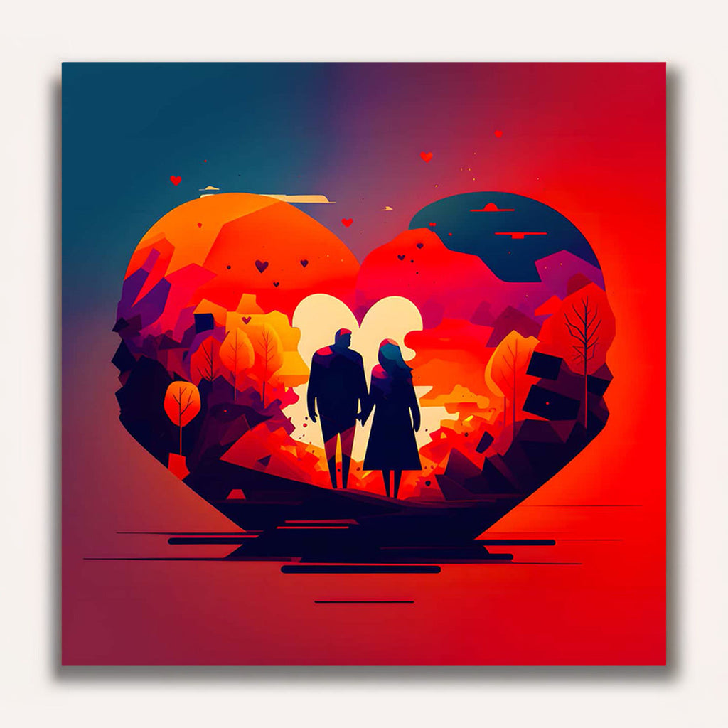 Paint by Numbers - Red love