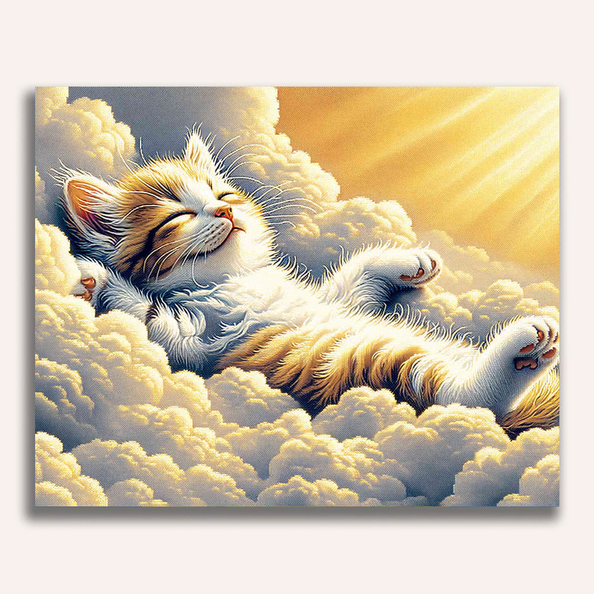 Paint by Numbers - Relaxed kitten