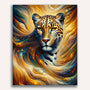 Paint by Numbers - Relaxed Leopard Portrait