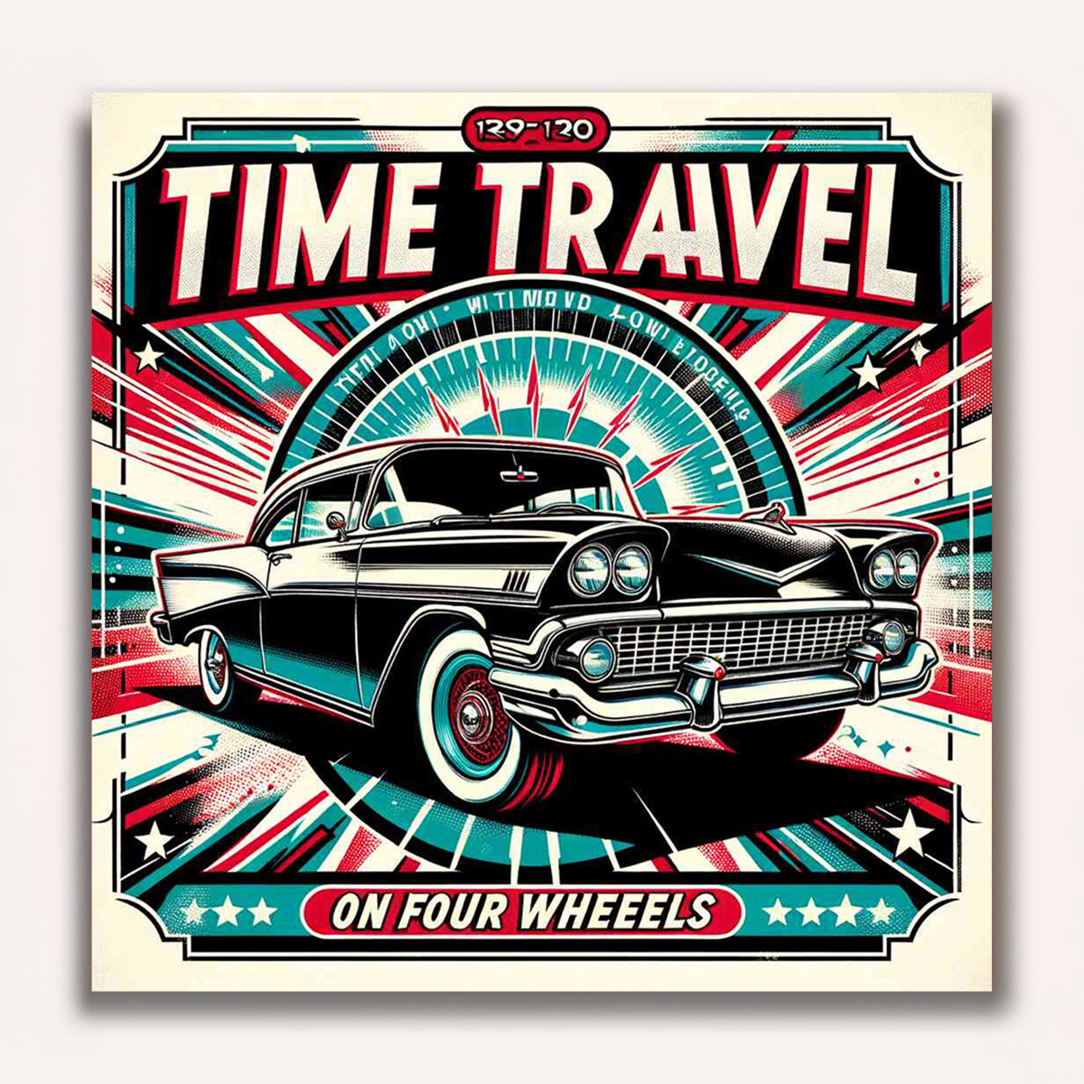 Paint by Numbers - Retro car