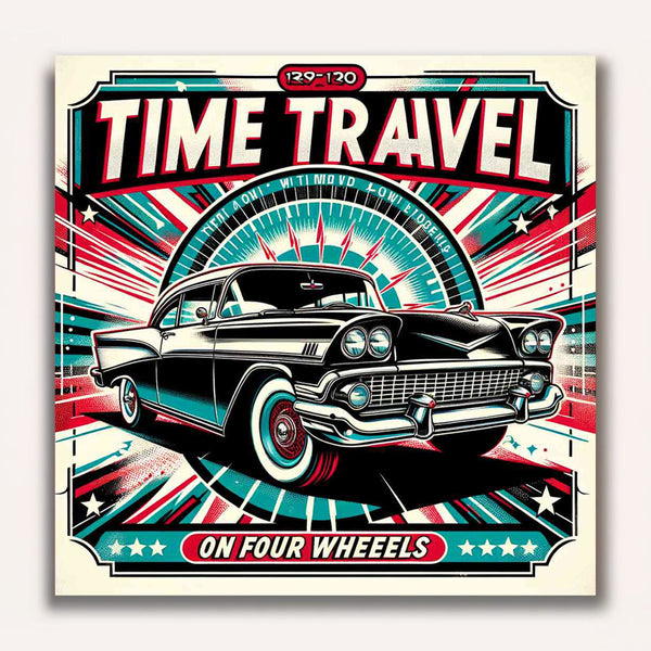 Paint by Numbers - Retro car