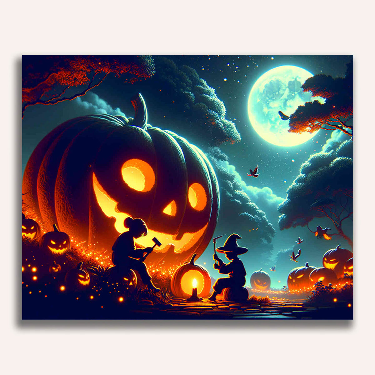 Paint by Numbers - Giant pumpkin