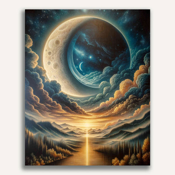 Paint by Numbers - Ripple Full Moon