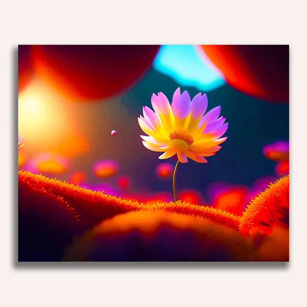 Paint by Numbers - Rising flower