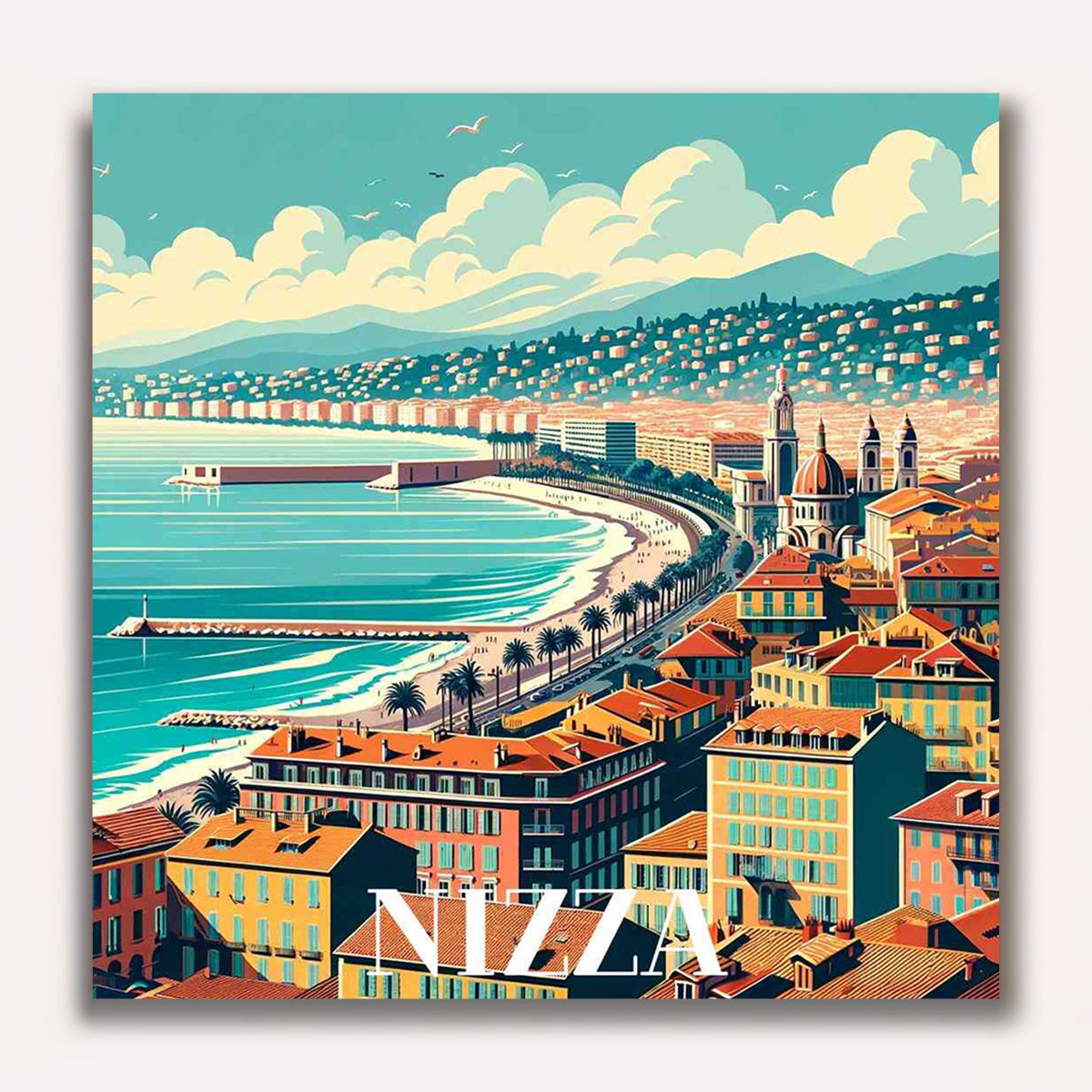 Paint by Numbers - Riviera Träume