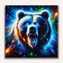 Paint by Numbers - Roaring bear