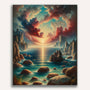 Paint by Numbers - Rock in the Sea