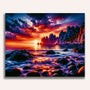 Paint by Numbers - Rocky Crust Evening Red