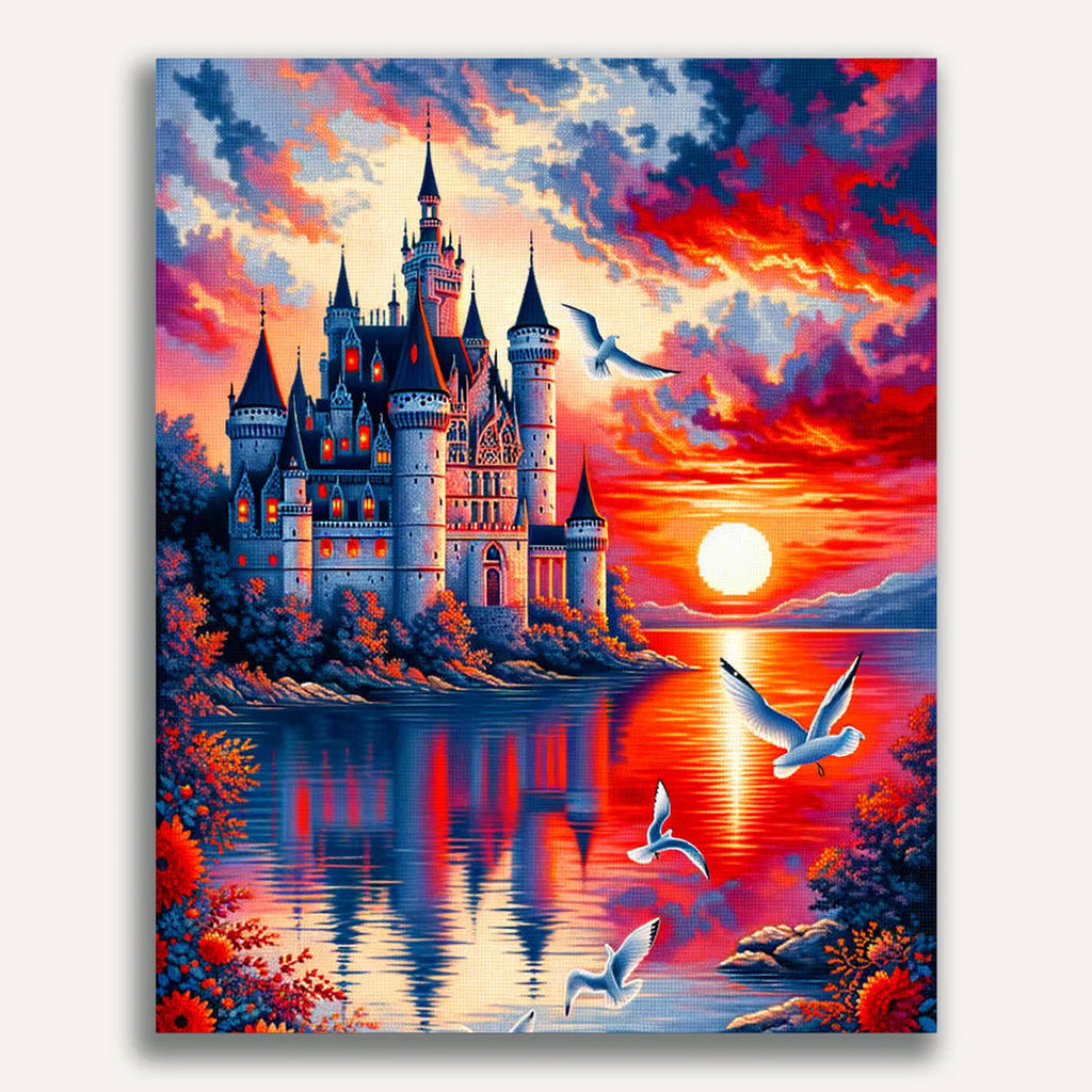 Paint by Numbers - Romantic Castle