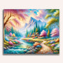 Paint by Numbers - Romantic forest trip