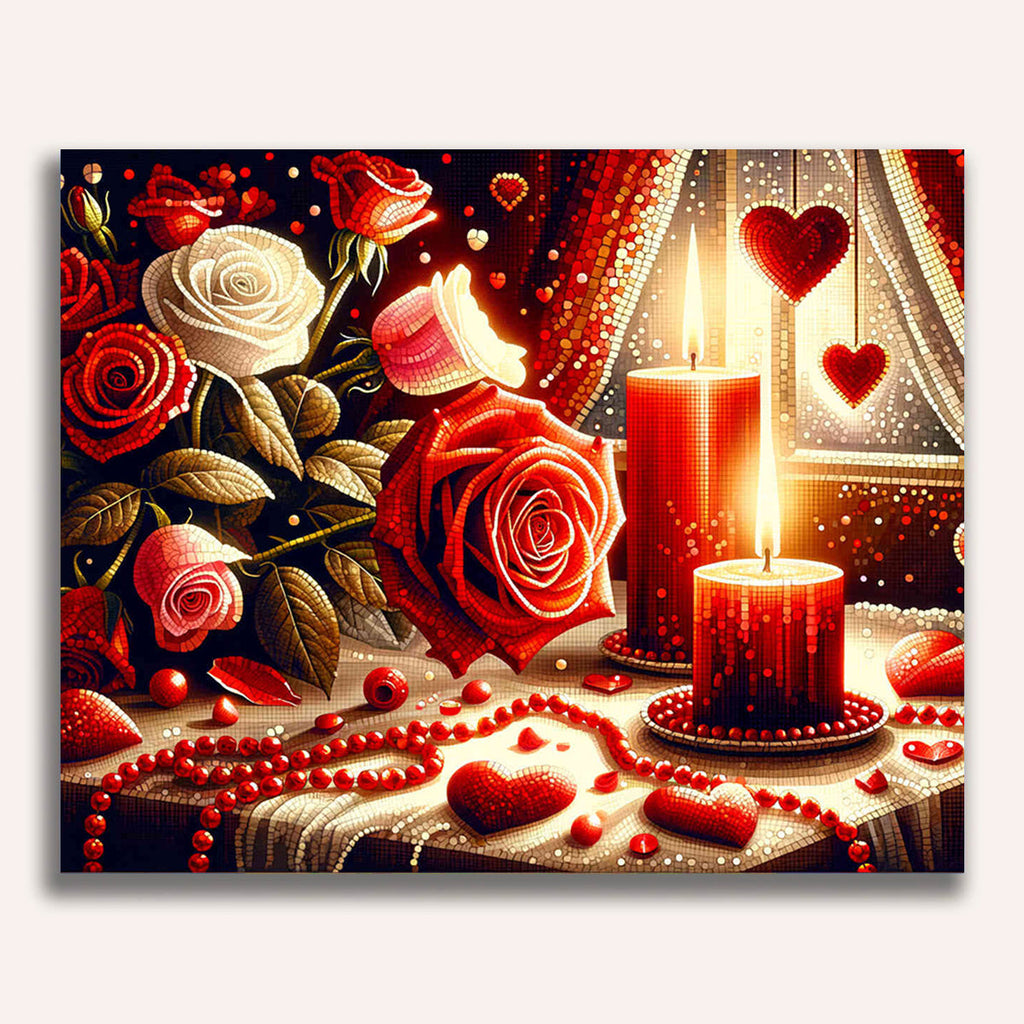 Paint by Numbers - Romantic greeting