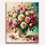Paint by Numbers - Romantic bouquet of roses