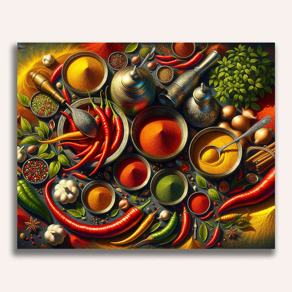 Paint by Numbers - Spice mix