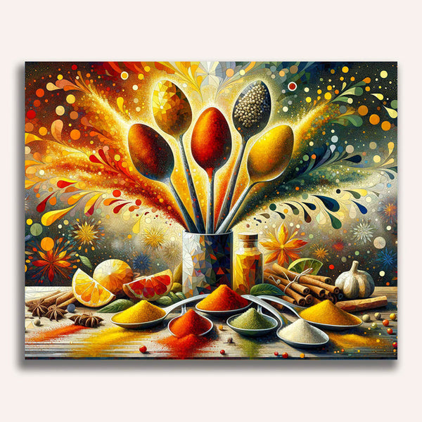 Paint by Numbers - Spice rainbow