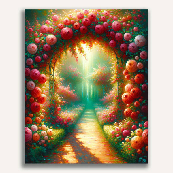 Paint by Numbers - Rose Sheet