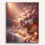 Paint by Numbers - Bouquet of roses in pink