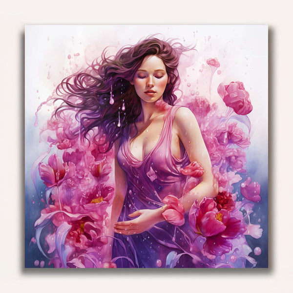Paint by Numbers - Rose woman