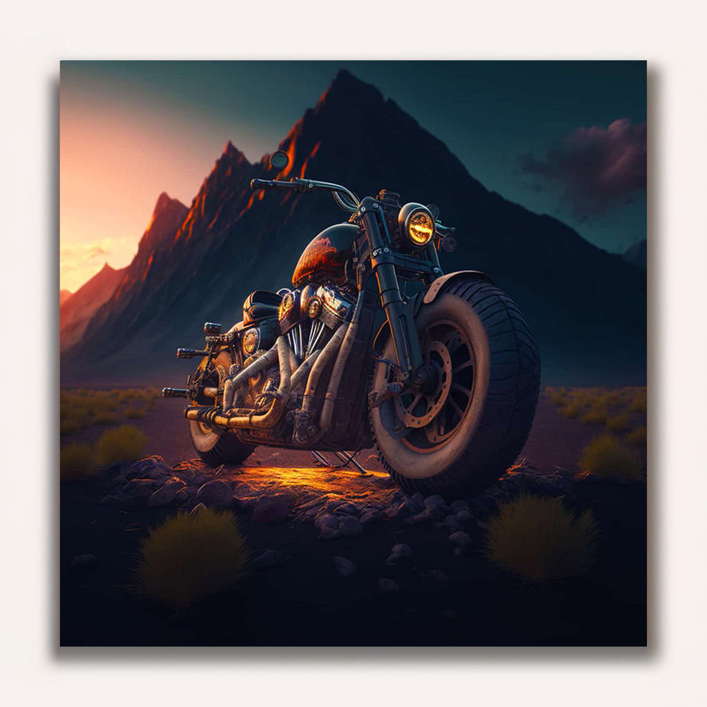 Paint by Numbers - Route 66 and the motorcycle adventure