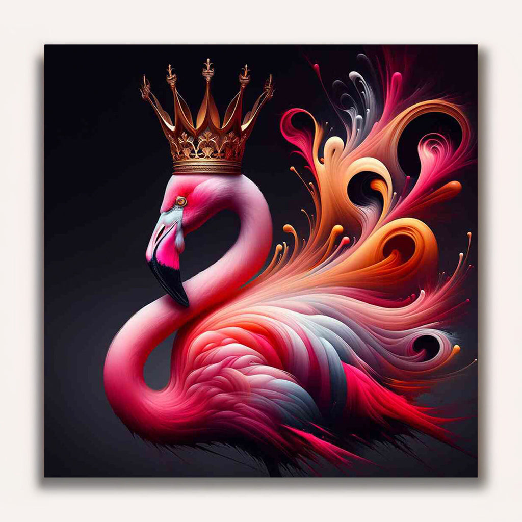 Paint by Numbers - Royal Flamingo