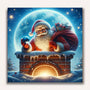 Paint by Numbers - Santa Claus chimney