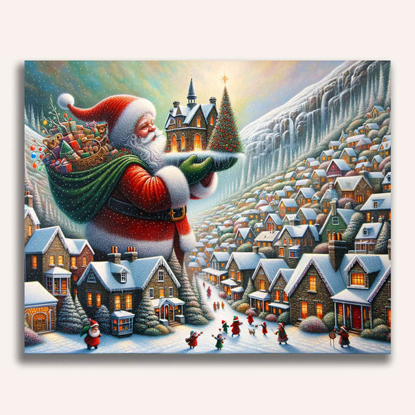 Paint by Numbers - Santa Claus, Manteldorf