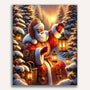 Paint by Numbers - Santa Fall Tree