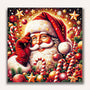 Paint by Numbers - Santa with Striped Scowl