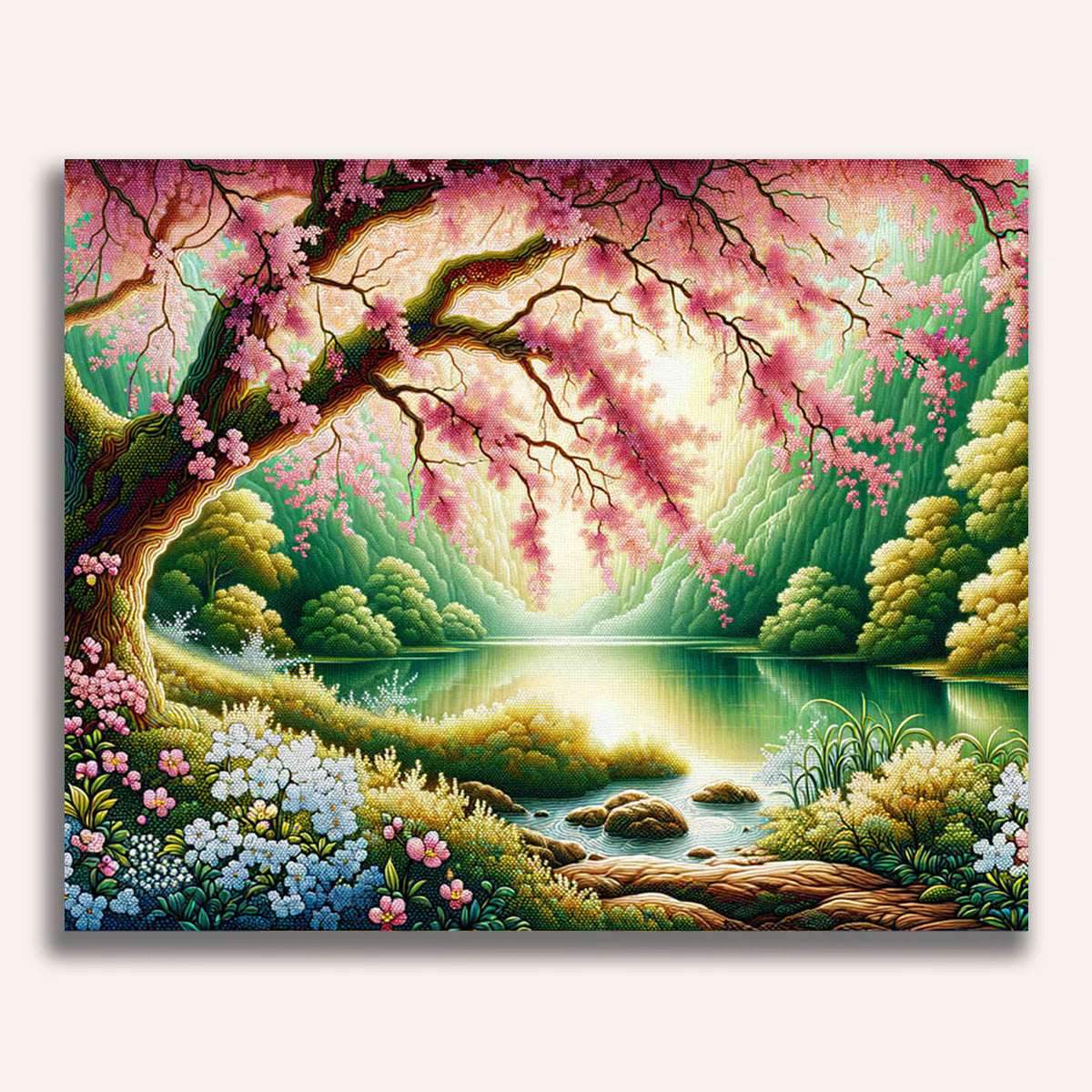Paint by Numbers - Beautiful tree