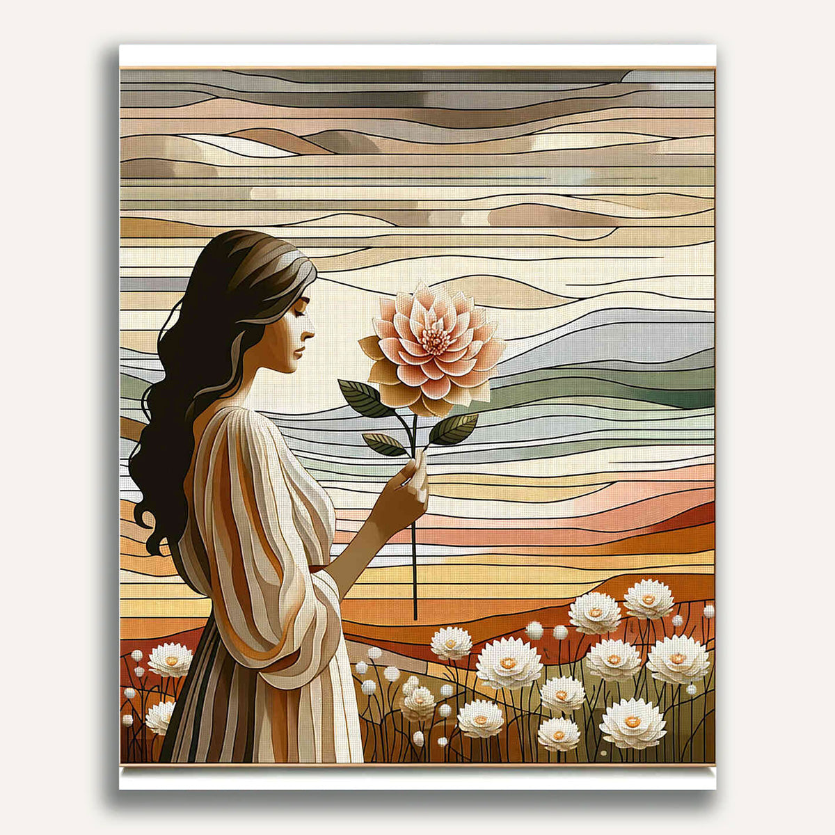 Paint by Numbers - Fragrant flower