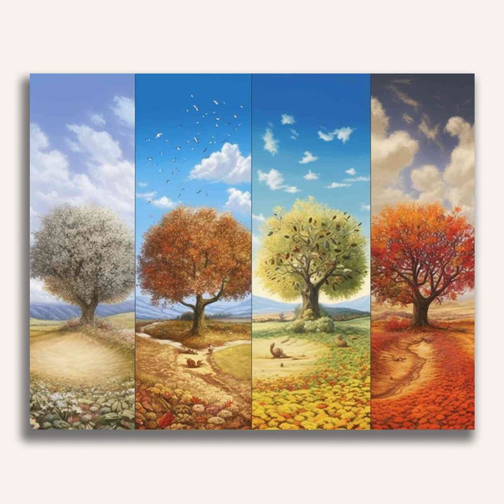 Paint by Numbers - Seasons of the Senses