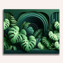 Paint by Numbers - Leaves Monstera Deliciosa