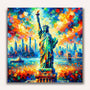 Paint by Numbers - Shining Freedom: Impressions of New York