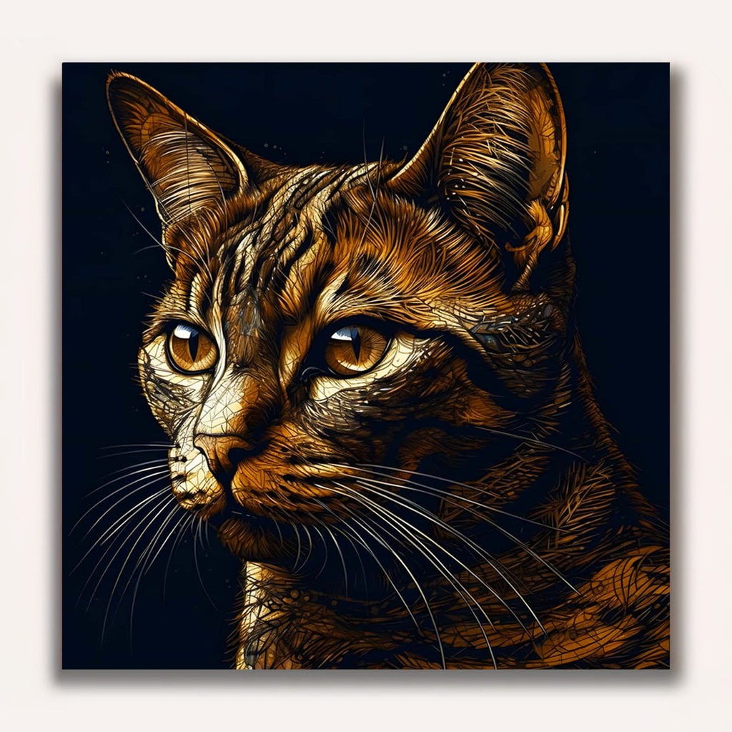 Paint by Numbers - Beautiful cat