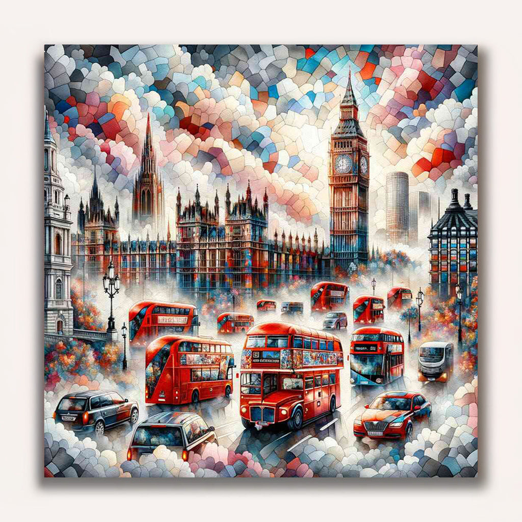 Paint by Numbers - London sights