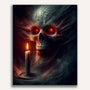 Paint by Numbers - Skull candle